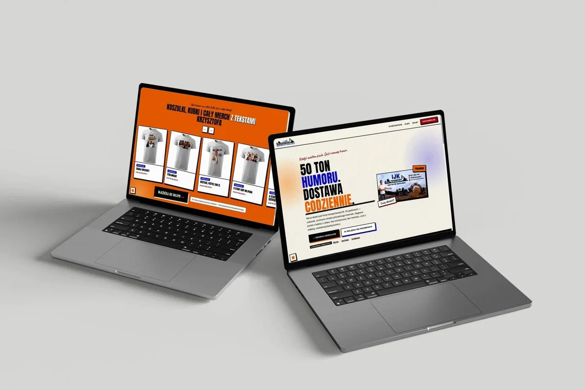 IJK Transport – Krzysztof Maślanka – sklepy internetowe zrealizowana przez OlekCodeTech